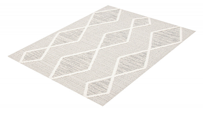 Ebba Grey Area Rug - 5'0\" x 7'0\"