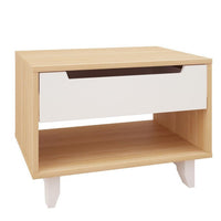 Nordika Nightstand - Natural Maple 