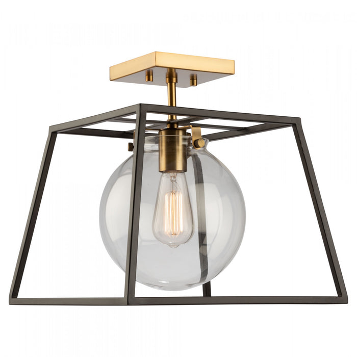 Bridegtown 1-Light Semi-Flush Mount