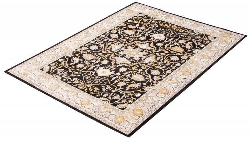 Legacy Black Machine Washable Area Rug - 8'0\" x 10'0\"