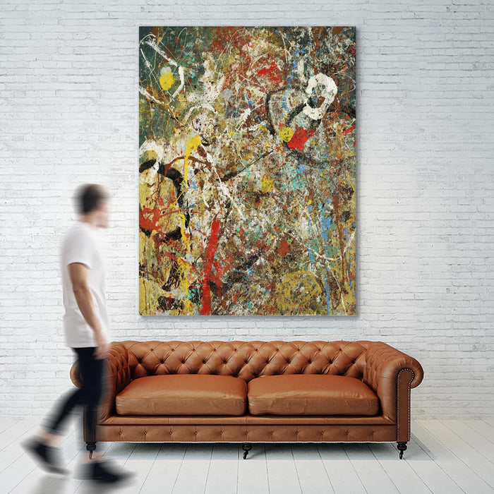 \"Tango 59\" Giant Art 72x54 Wall Art