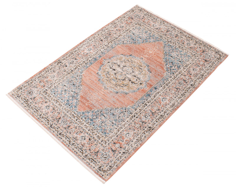 Zarita Copper Rug 3'11\" X 5'11\" Area Rug