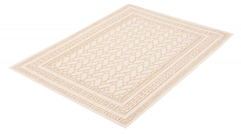 Thandazile Taupe Area Rug - 4'0\" x 6'0\"