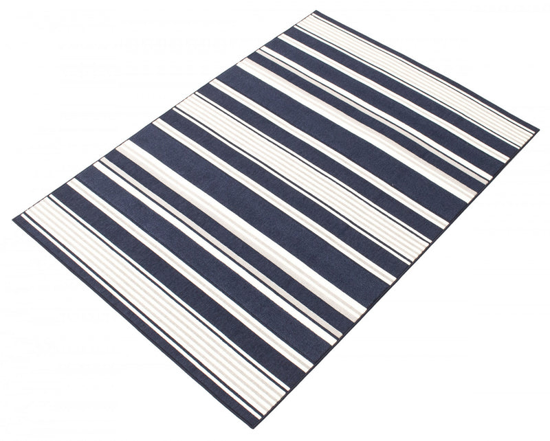 Talya Navy 6'7\" x 9'6\" Area Rug