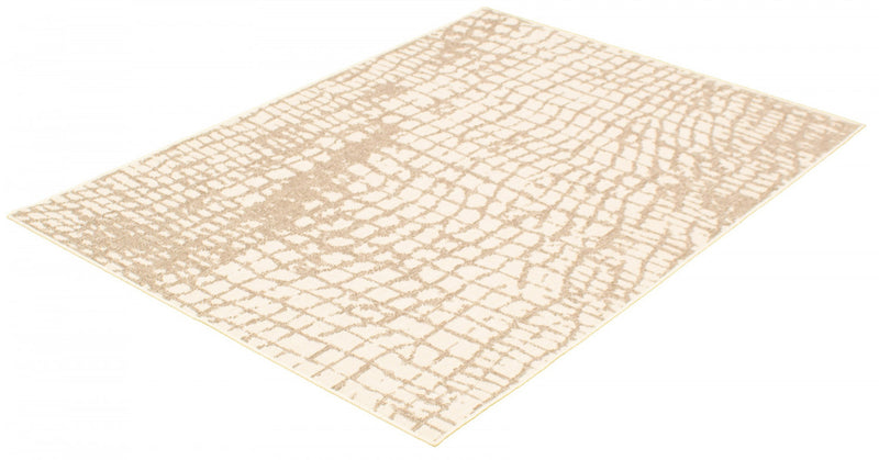 Sadie Safari Champagne-Taupe Area Rug - 7'10\" x 10'2\"