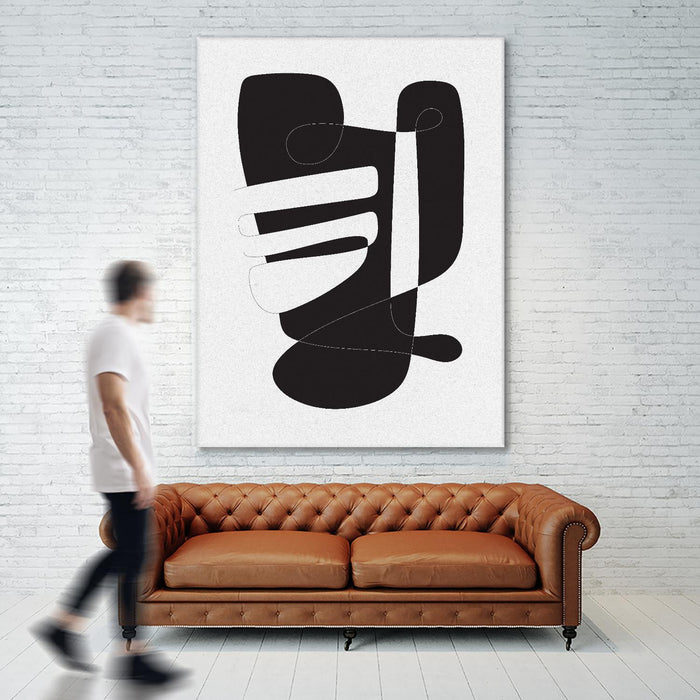 \"Graphical 4\" Giant Art 72x54 Wall Art