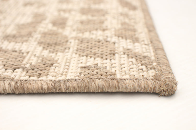 Sadie Safari Taupe-Champagne Area Rug - 7'10\" x 10'2\"