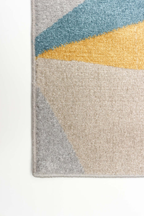 Gemma Multi-Colour Machine Washable Area Rug - 2'6\" x 8'0\"