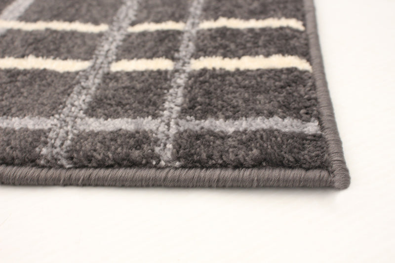 Taite Anthracite Area Rug - 7'10\" x 10'2\"