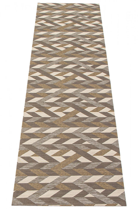 Bellezza Dark Brown 2'2\" x 28'0\" Area Rug
