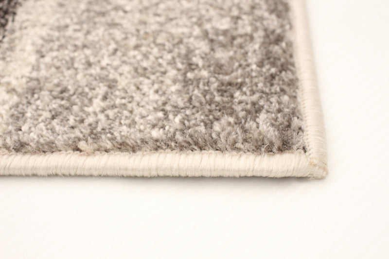 Aya Ivory-Taupe Area Rug - 3'11\" x 5'3\"