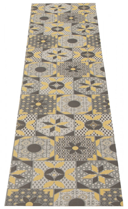 Bellezza Grey 2'2\" x 16'0\" Area Rug