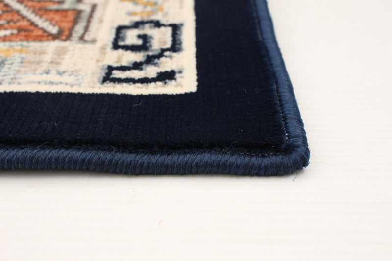 Quincy Navy Blue Area Rug - 7'10\" x 10'2\"