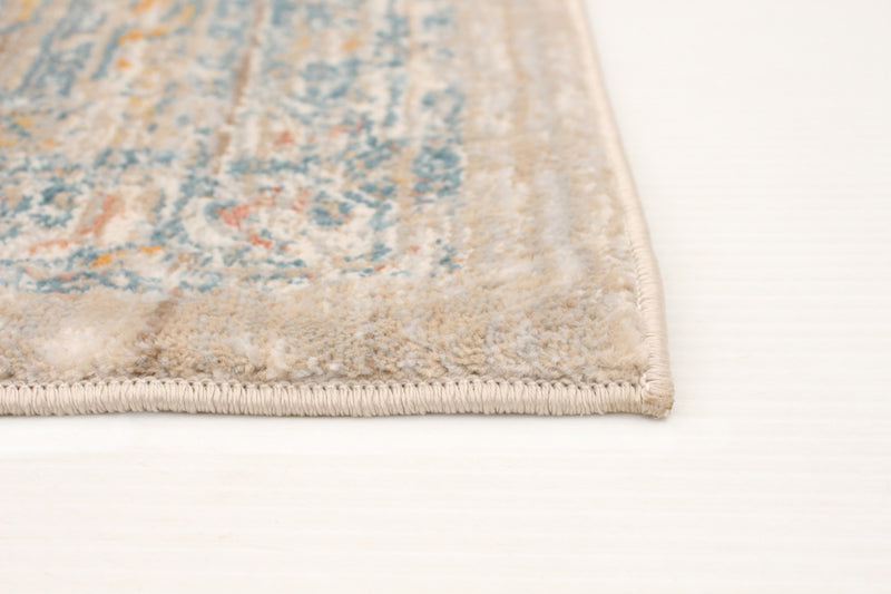 Baina Heriz Beige Area Rug - 5'3\" x 6'7\"