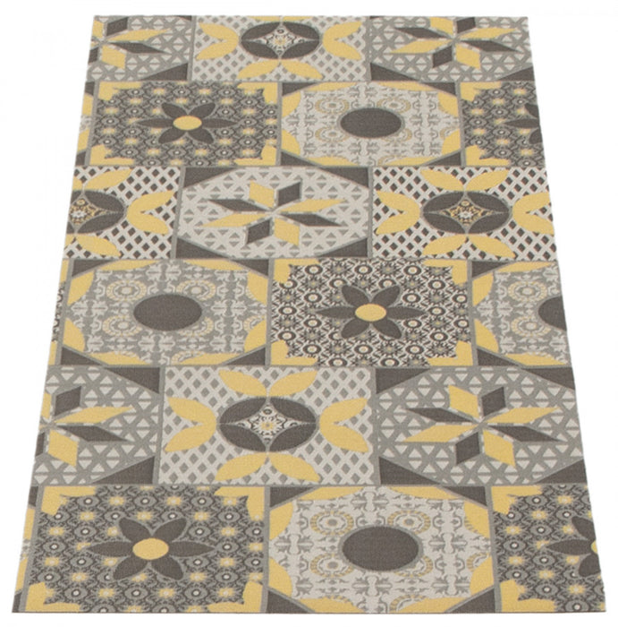 Bellezza Grey 2'2\" x 6'0\" Area Rug