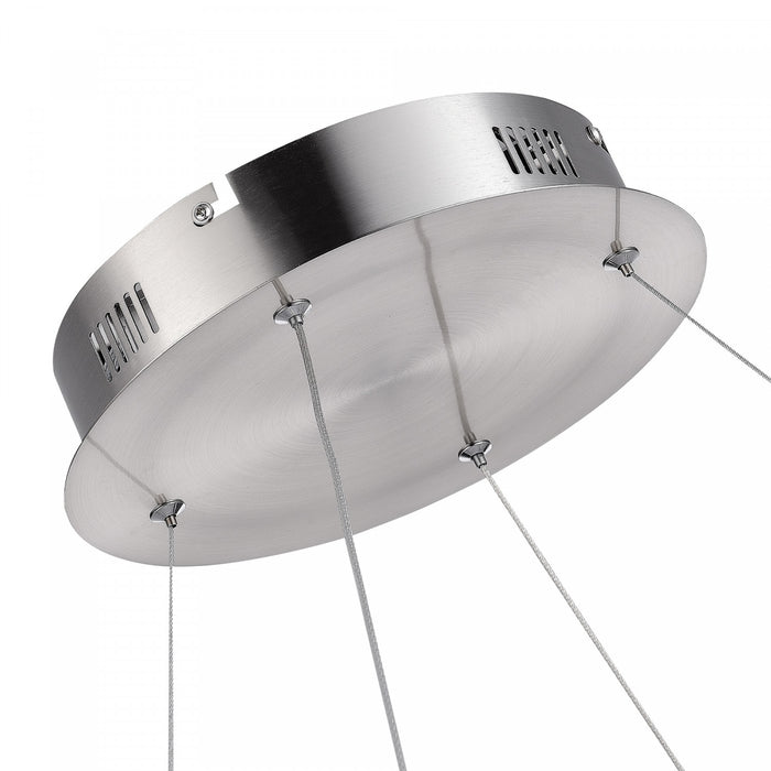 Stella 50 W LED Satin Nickel Pendant