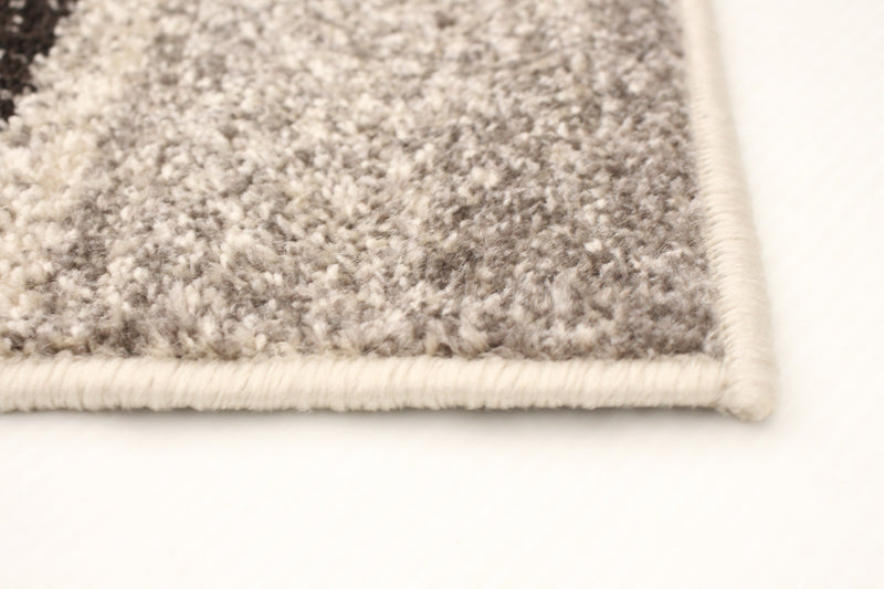 Aya Ivory-Blue Area Rug - 5'3\" x 7'3\"