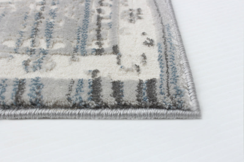 Shaleigh Cream, Grey Rug 3'11\" X 5'11\" Area Rug