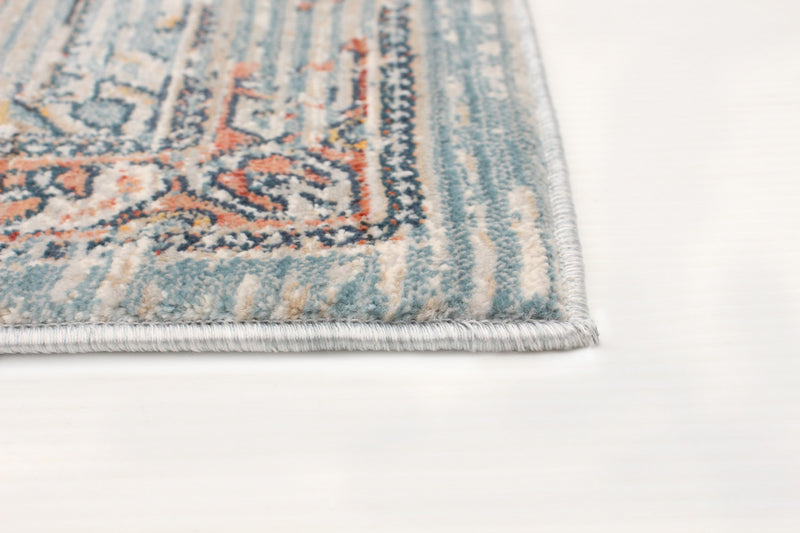 Baina Heriz Blue Area Rug - 5'3\" x 6'7\"