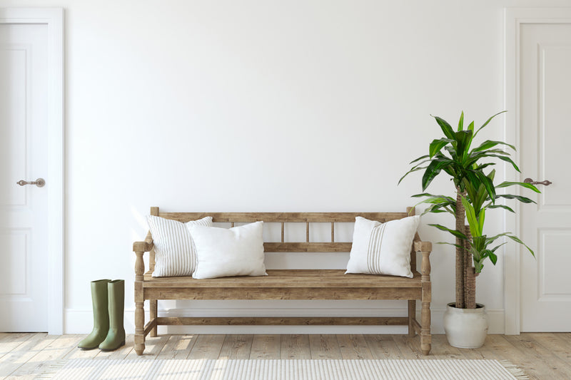 Artificial 49\" Fiddle Leaf In Black Pot