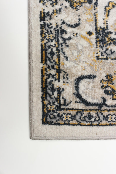 Legacy Ivory Machine Washable Area Rug - 2'6\" x 8'0\"