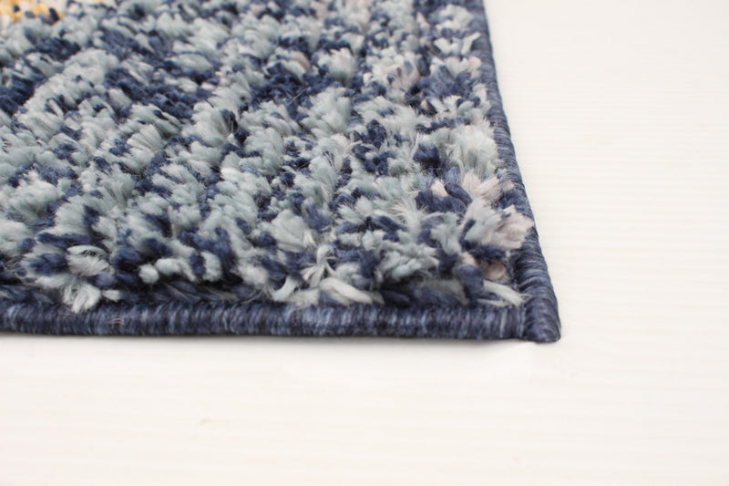 Makondo Mosaique Blue Area Rug - 8'0\" x 10'0\"