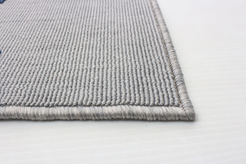  Sophie Grey-Navy Area Rug - 4'7\" x 6'7\"