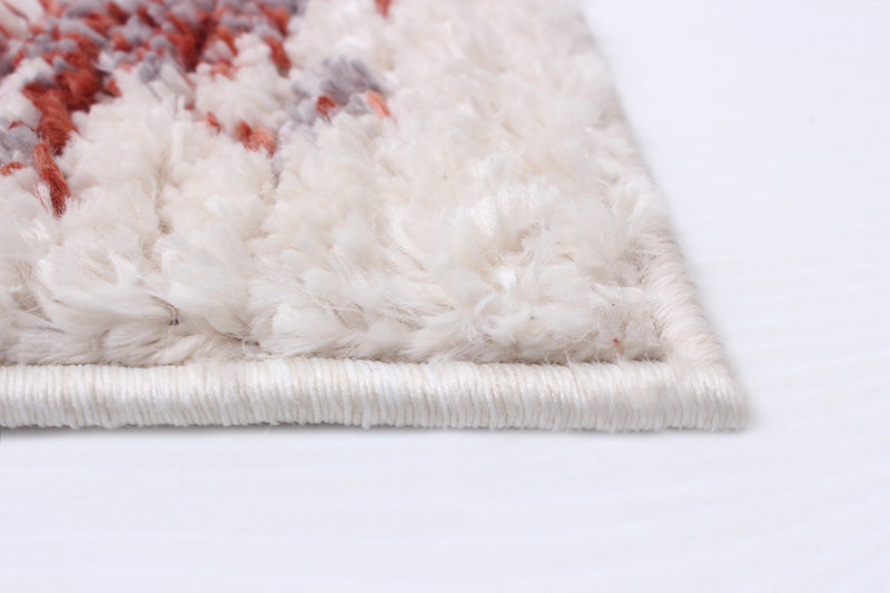 Paloma Quashqai White Area Rug - 5'3\" x 7'3\"
