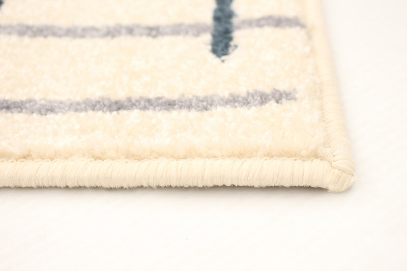 Taite Cream-Prol Area Rug - 3'11\" x 5'7\"