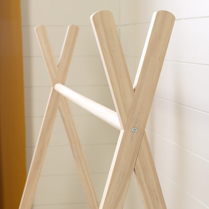 Sweedi Scandinavian Clothes Rack For Kids - Natural Wood