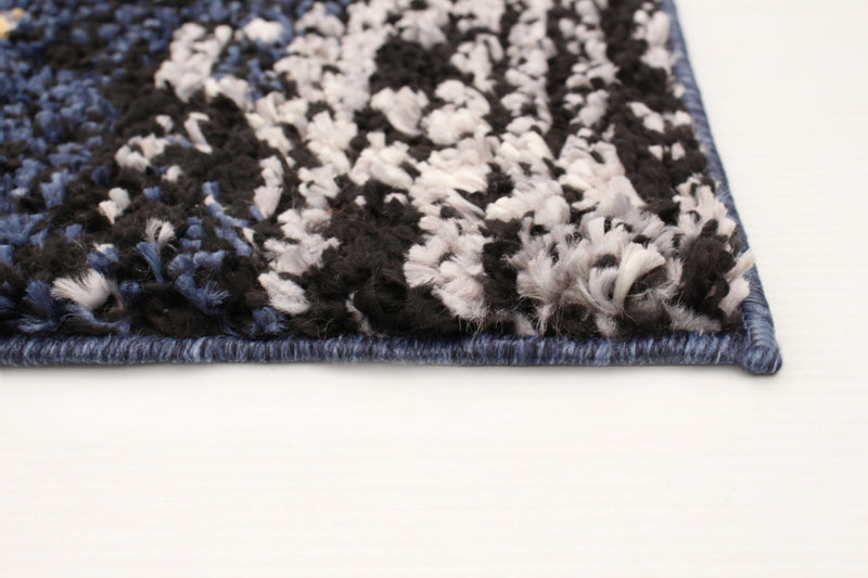 Makondo Classic Navy Blue Area Rug - 5'3\" x 7'3\"