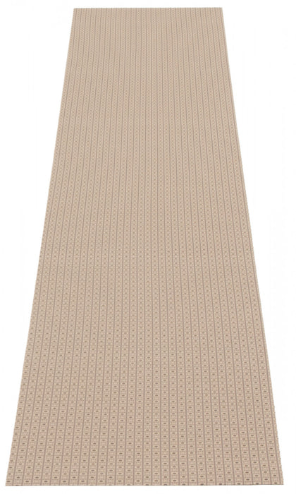 Bellezza Taupe Area Rug - 2'2\" x 14'0\"