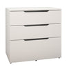 Nordika 3-Drawer Filing Cabinet - White