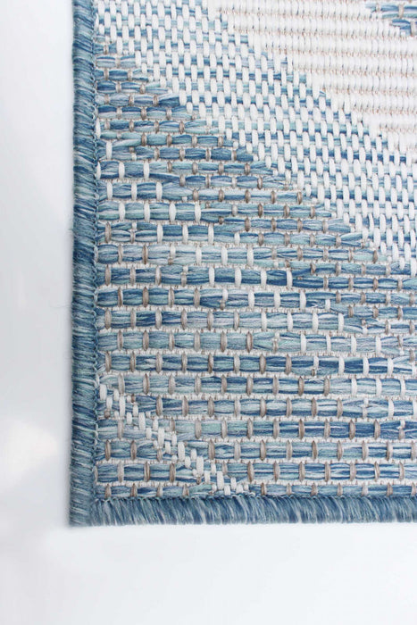 Neisha Modern Blue Rug 5'3\" X 7'3\" Area Rug