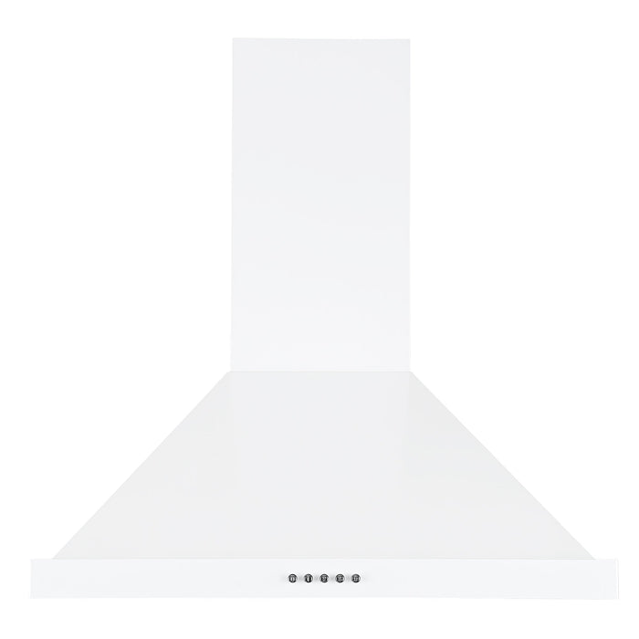 Ancona 24\" Convertible Wall Mount Pyramid Range Hood - AN-1583