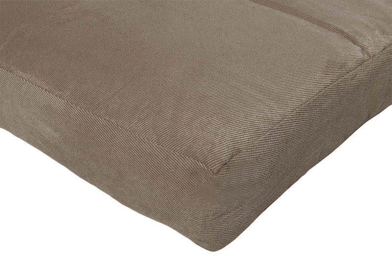 DHP Soren Quilted Microfiber Full Futon Mattress - Tan