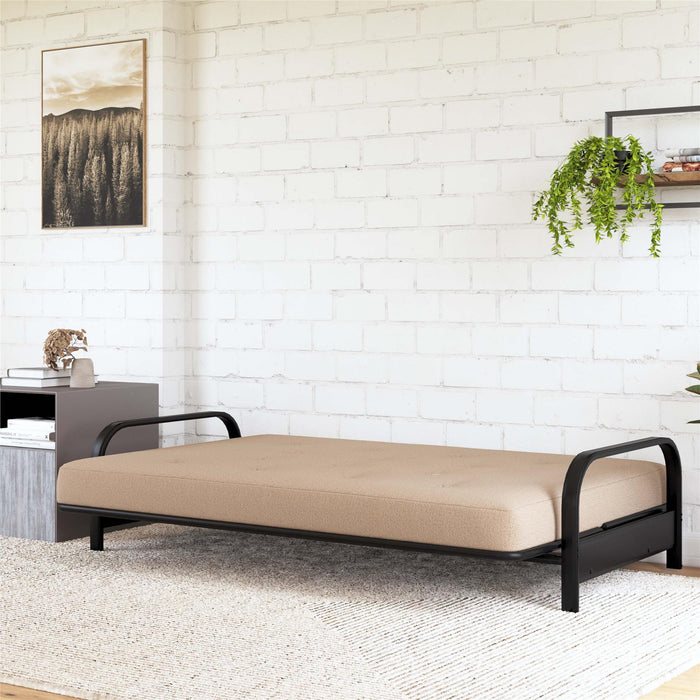 Signature Sleep Braga Full Bonnell Coil Futon Mattress - Tan