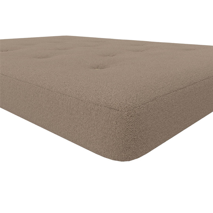 Signature Sleep Braga Full Bonnell Coil Futon Mattress - Tan
