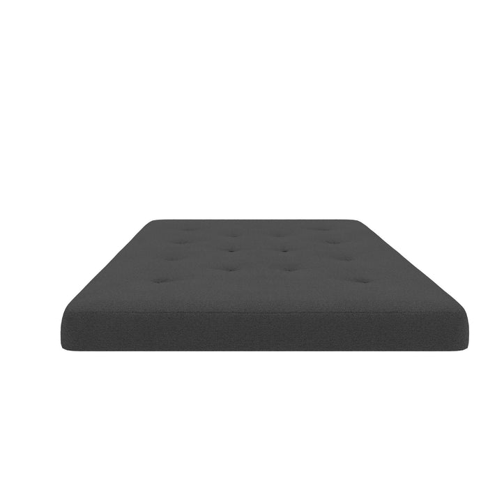Signature Sleep Braga Full Bonnell Coil Futon Mattress - Grey