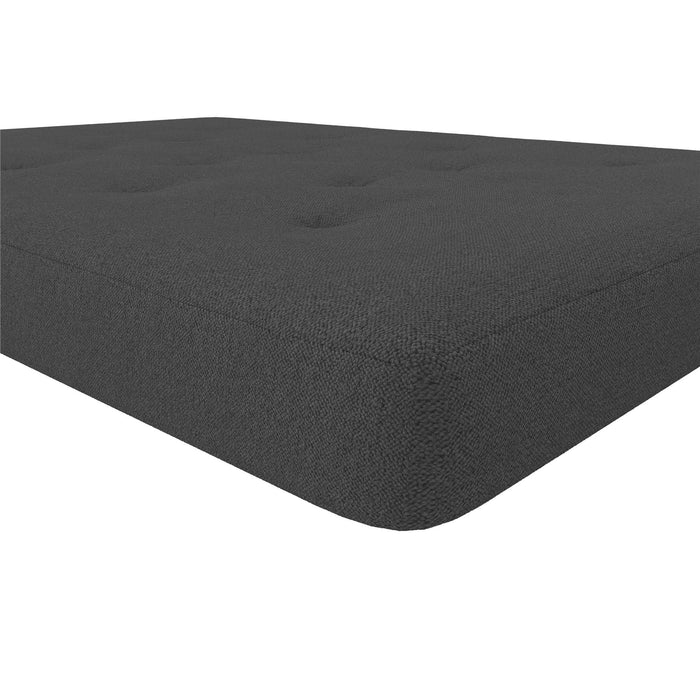 Signature Sleep Braga Full Bonnell Coil Futon Mattress - Grey