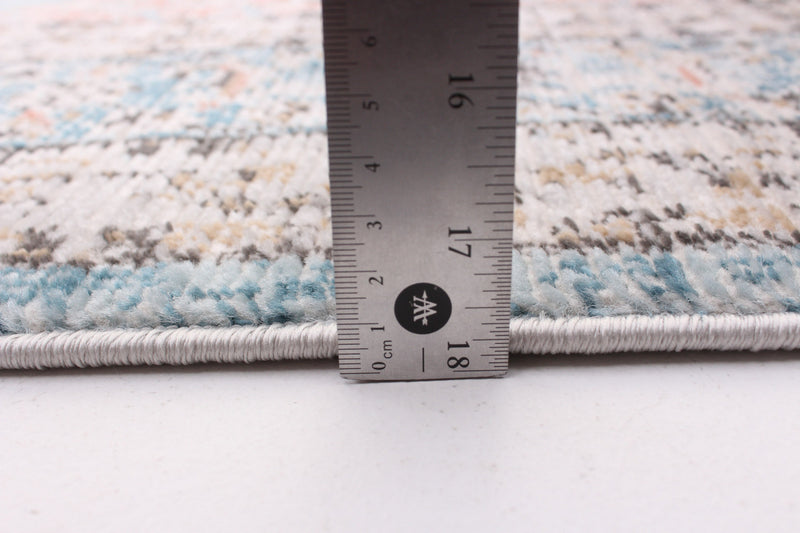 Zarita Blue Rug 6'7\" X 9'6\" Area Rug