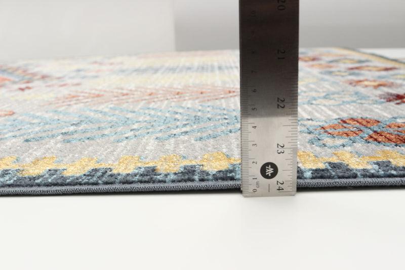 Gypsy Grey Machine Washable Area Rug - 5'0\" x 7'0\"
