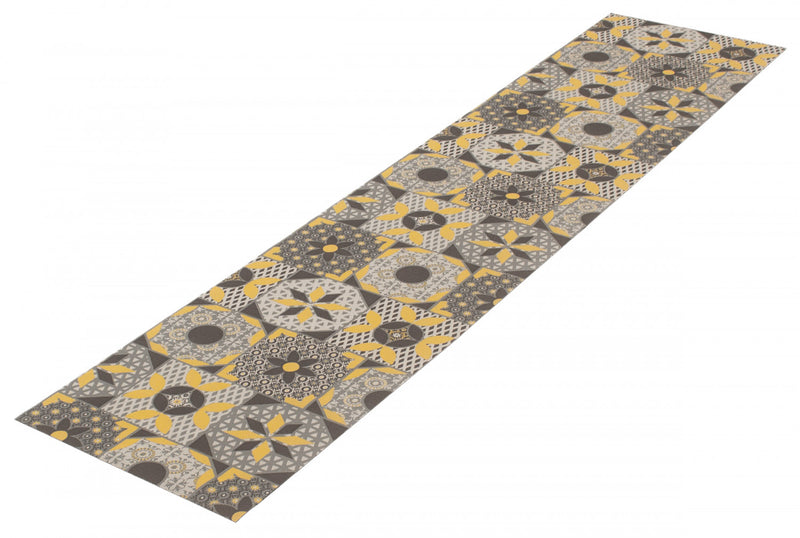 Bellezza Grey 2'2\" x 26'0\" Area Rug