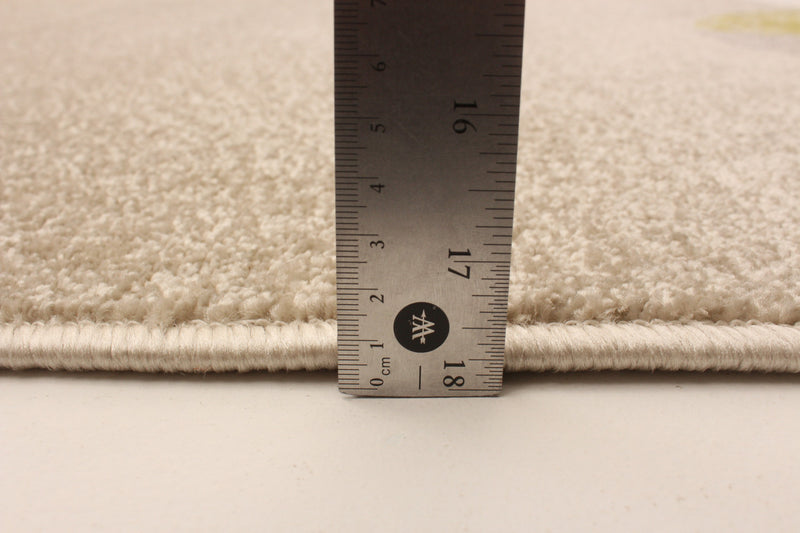 Ellegance Ivory / Green 3'11\" x 5'7\" Area Rug