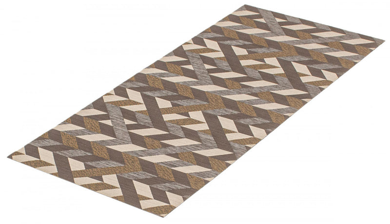 Bellezza Dark Brown 2'2\" x 5'0\" Area Rug - S of 2