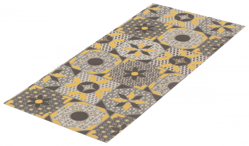 Bellezza Grey 2'2\" x 6'0\" Area Rug