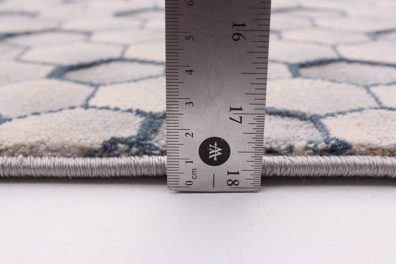 Ranger Grey/blue Rug 3'11\" X 5'11\" Area Rug
