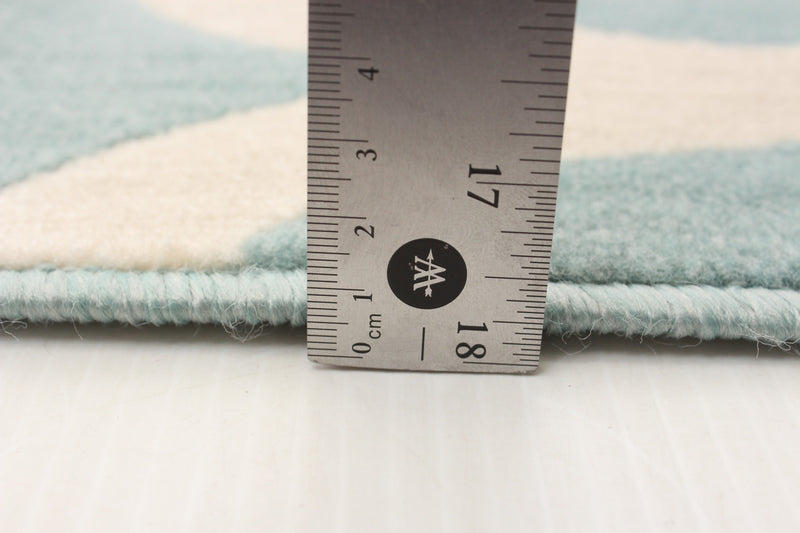 Aliya Aqua 3'11\" x 5'7\" Area Rug