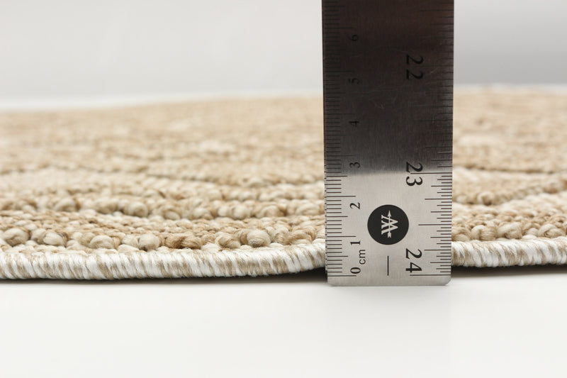 Simcha Taupe Area Rug - 8'0\" x 8'0\"