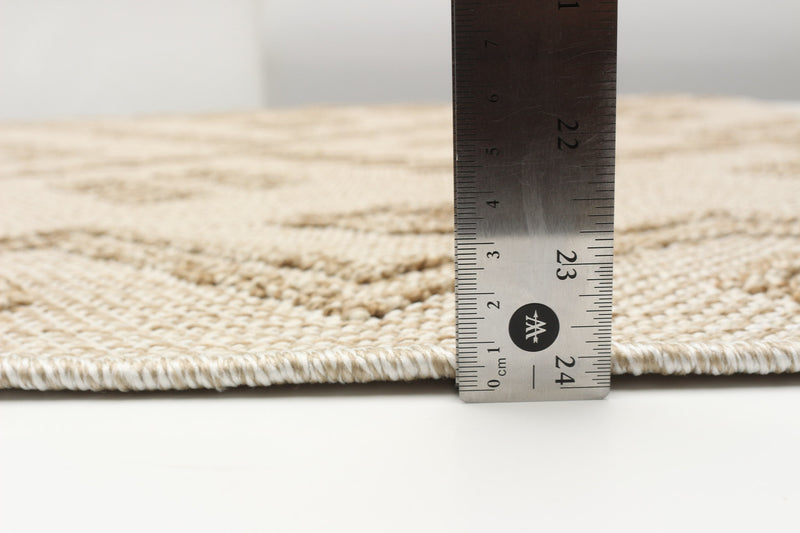 Panacea Taupe Area Rug - 6'3\" x 9'3\"